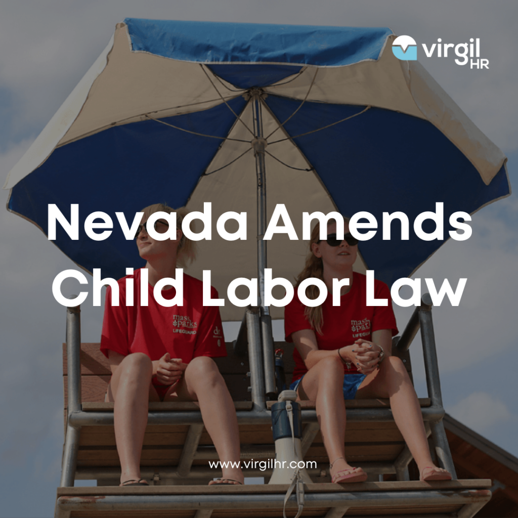 Nevada Amends Child Labor Law